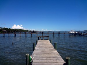 View from the dock at Ferndale Lodge